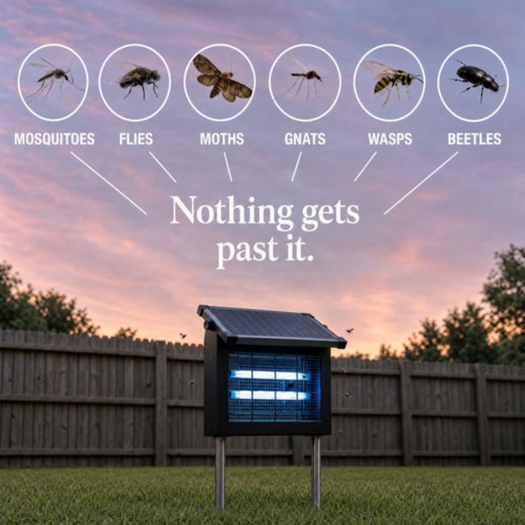 Solar Panelled Bug Zapper